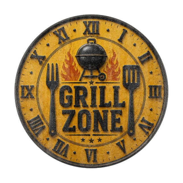 Grill Zone BBQ Grill Master Kitchen Rustic  (Framsidan)