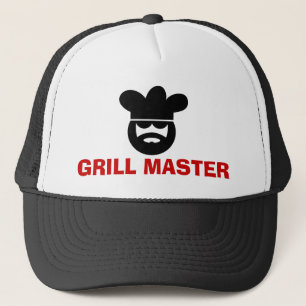 Grilla den ledar- hatten för BBQ-älskare Keps