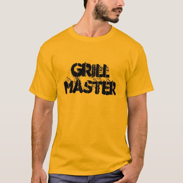 Grilla ledar- tee shirt (Framsida)