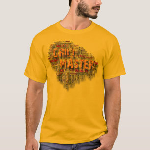 Grilla ledar- tee shirt