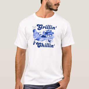 Grilla och kyla tee shirt