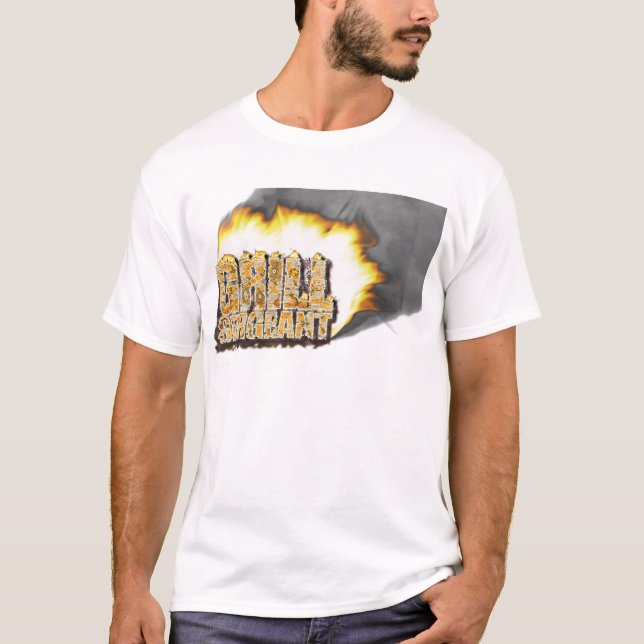 GRILLA SERGEANTEN! T-SHIRT (Framsida)
