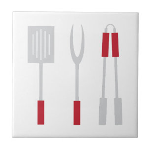 Grilla Utensils Kakelplatta