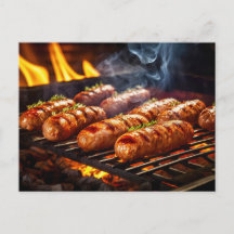Grillad Bratwurstkorv BBQ
