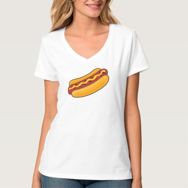 Grillad korv t shirt (Framsida)