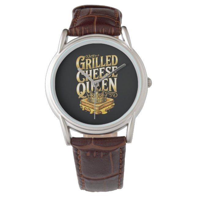 Grillad ost-dagen armbandsur (Framsida)