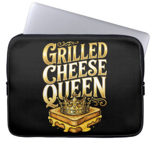 Grillad ost-dagen laptop fodral