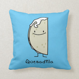 Grillad Tortilla för Quesadilla mexikan med ost Kudde
