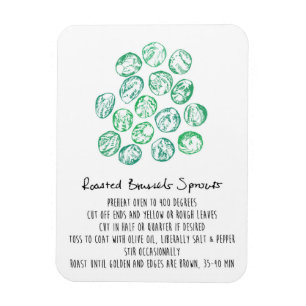 Grillade Brussel - groddreceptmagnet Magnet