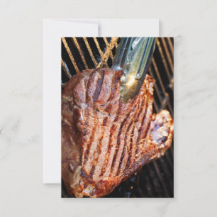 Grillade inbjudningskort