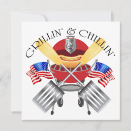 Grillande och Chillen Polisens Grillfest Inbjudan