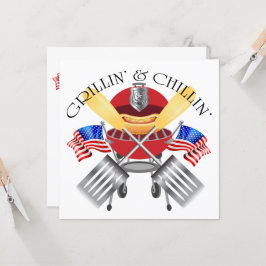 Grillande och Chillen Polisens Grillfest Inbjudan