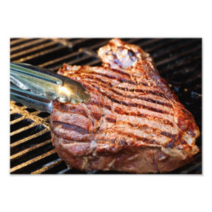 Grillat Steakväggtryck Fototryck