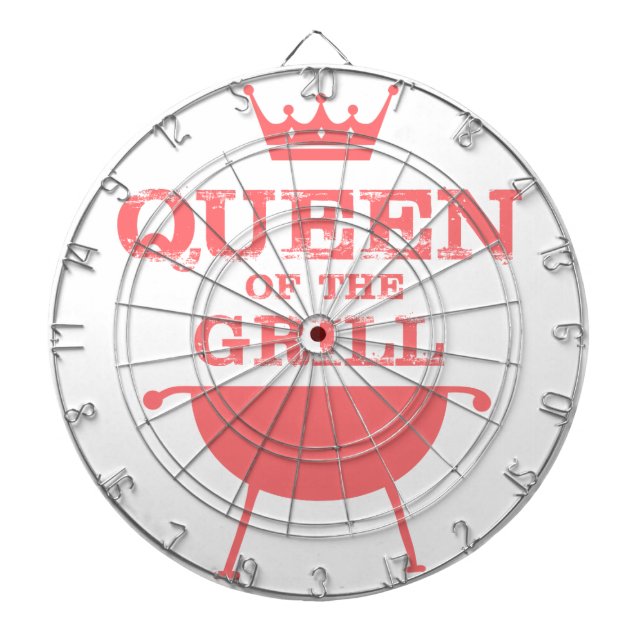 Grilldrottning, Rosa Darttavla (Framsidan)