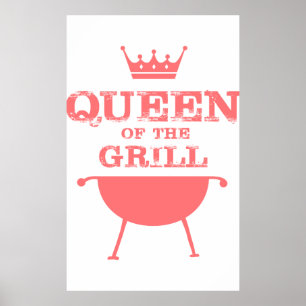 Grilldrottning, Rosa Poster