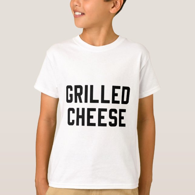 Grilled Cheese and Tomato Soppa Matching Costumes  T Shirt (Framsida)