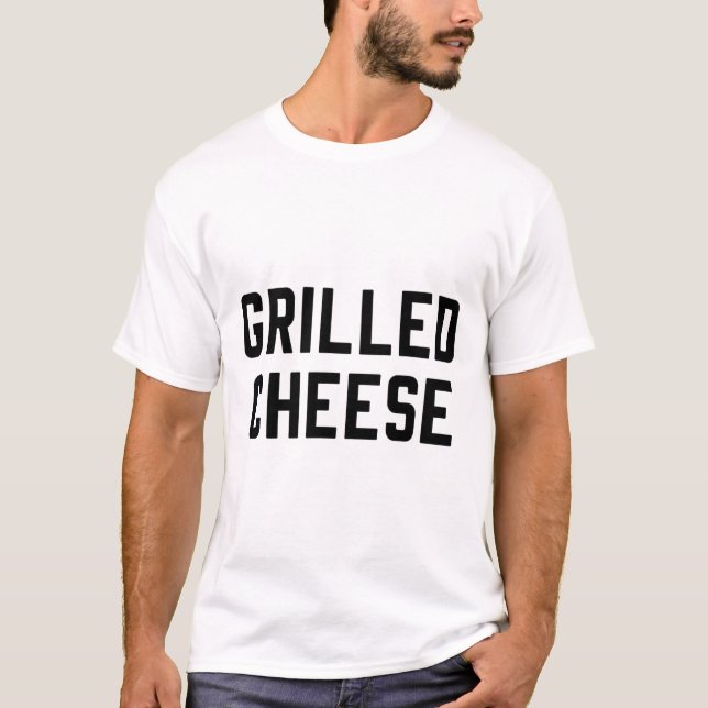 Grilled Cheese and Tomato Soppa Matching Costumes  T Shirt (Framsida)