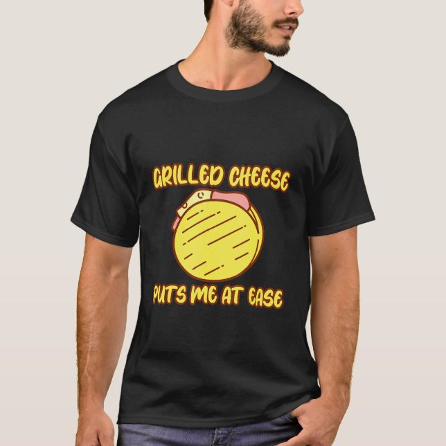 Grilled Cheese gör att jag blir lätt T Shirt (Framsida)