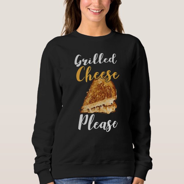 Grilled Cheese, grilled Cheddar Cheese T Shirt (Framsida)