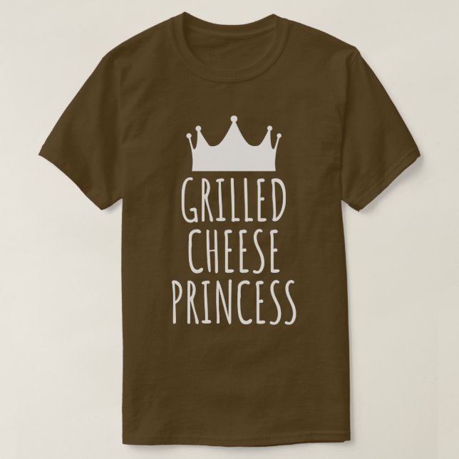 Grilled Cheese Princess T Shirt (Design framsida)