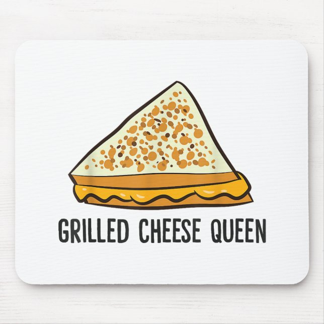 Grilled Cheese Queen Funny Grilled Cheese Musmatta (Framsidan)