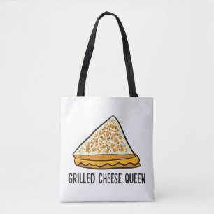 Grilled Cheese Queen Funny Grilled Cheese Tygkasse