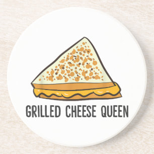 Grilled Cheese Queen Funny Grilled Cheese Underlägg