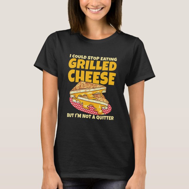 Grilled Cheese Sandwich for a Grilled Cheese   T Shirt (Framsida)