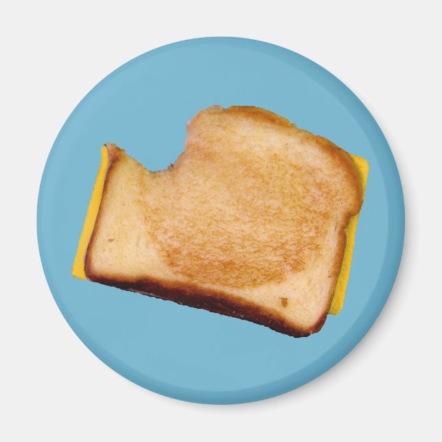 Grilled Cheese Sandwich Magnet (Framsidan)