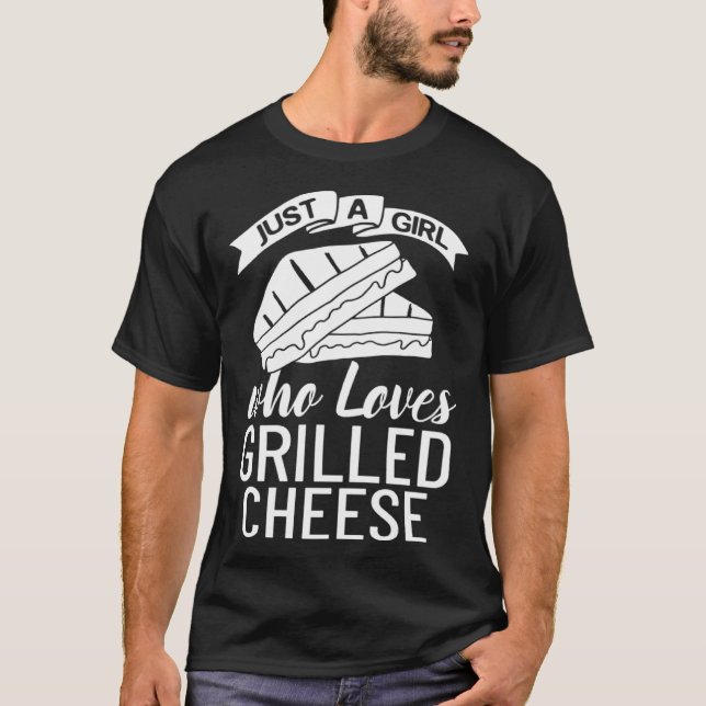 Grilled Cheese Sandwich Maker Toaster T Shirt (Framsida)