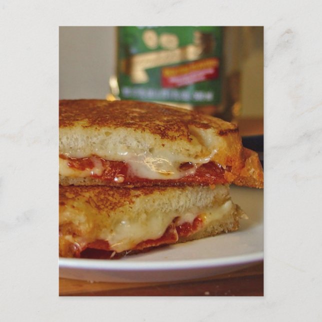 Grilled Cheese Sandwiches Vykort (Framsida)