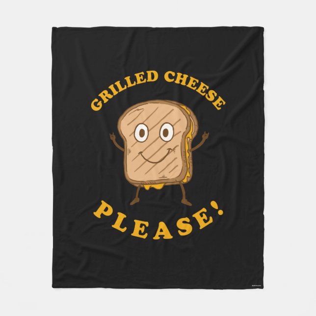 Grilled Cheese, tack Fleecefilt (Framsidan)