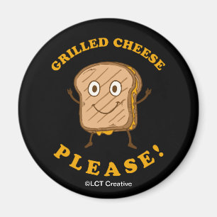 Grilled Cheese, tack Magnet