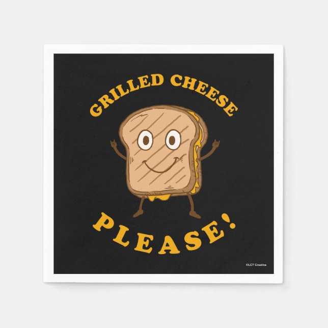 Grilled Cheese, tack Pappersservett (Framsidan)