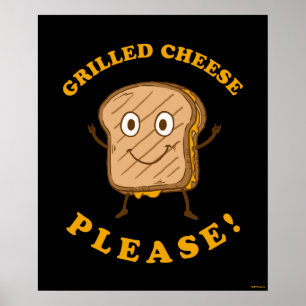 Grilled Cheese, tack Poster
