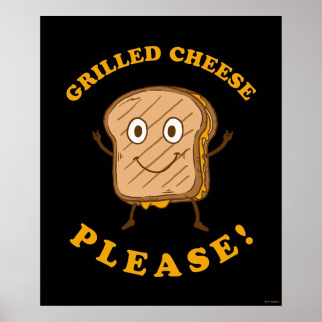 Grilled Cheese, tack Poster (Framsidan)