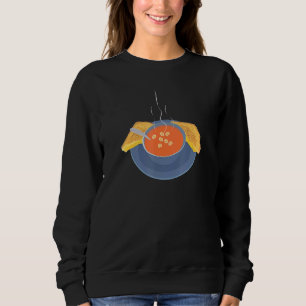 Grilled Cheese Tomato Soppa Crackers Comfort Food T Shirt