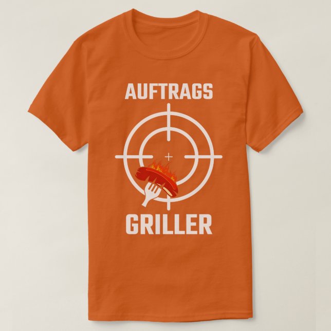 Griller BBQ Grill Master Grilling Grill Apron 1 T Shirt (Design framsida)