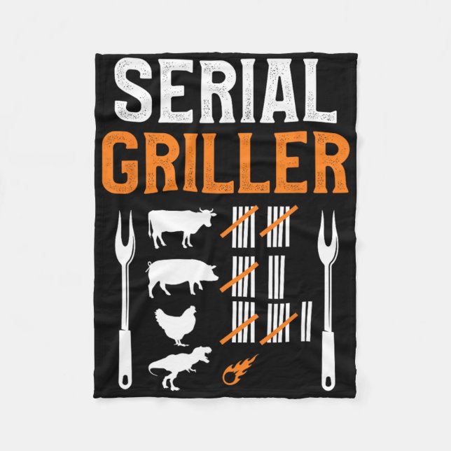 Griller Bbq-serien  Fleecefilt (Framsidan)