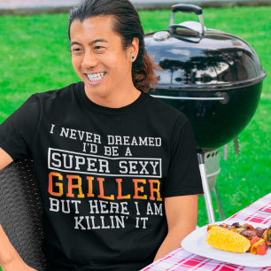 Griller Funny Grilling BBQ Smoking Älskare T Shirt