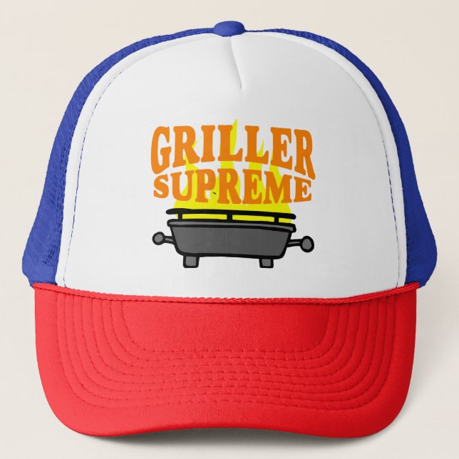 Griller supreme T-Shirt Keps (Framsida)