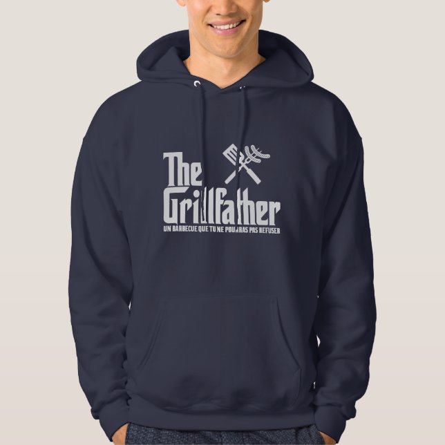 Grillfather Hoodie (Framsida)