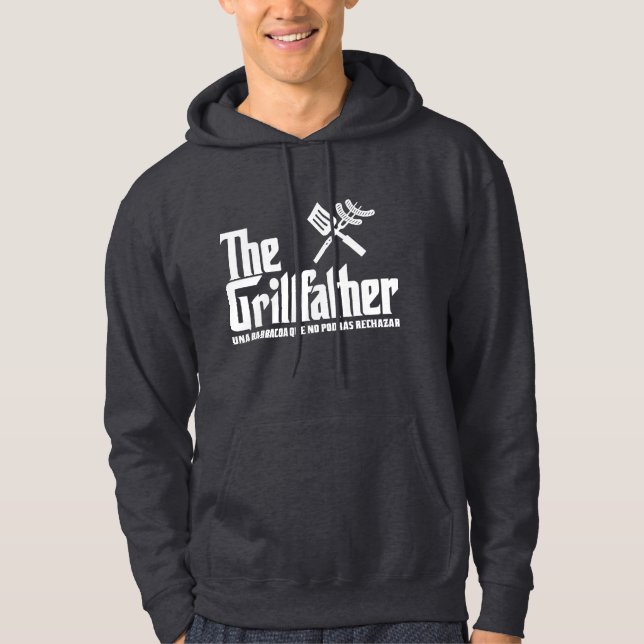 Grillfather Hoodie (Framsida)
