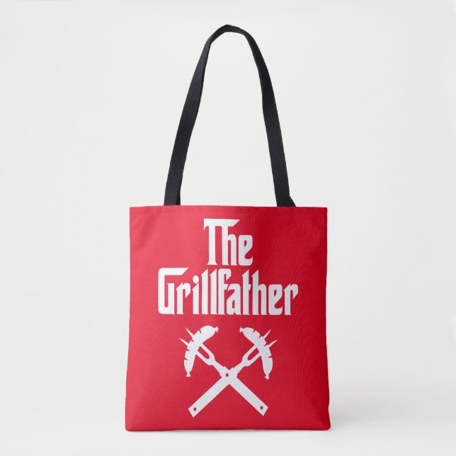 Grillfather med Hett Hundar Tygkasse (Framsida)