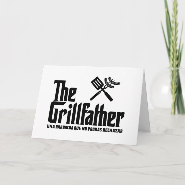 Grillfather Tack Kort (Framsida)