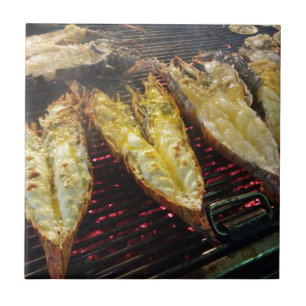 Grillfesthummer Kakelplatta
