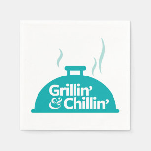 Grillin & Chillin Pappersservett