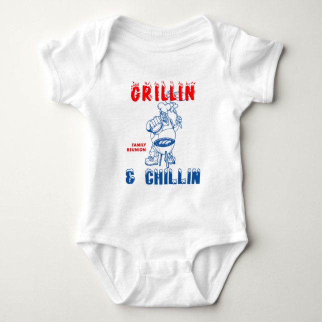 Grillin_Chillin Tee (Framsida)