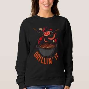Grillin it Barbecue och Grill T Shirt