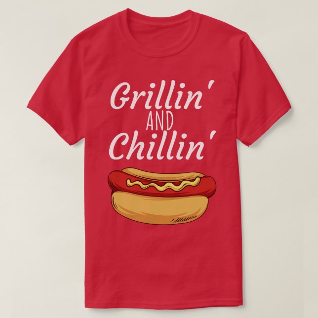 Grillin och 1 t shirt (Design framsida)
